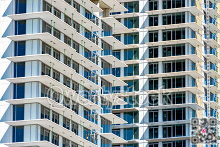 New highrise residential building under construction