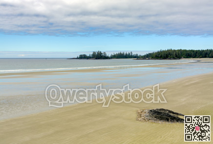 Tidal waves in the Pacific ocean inlet on Vancouver island