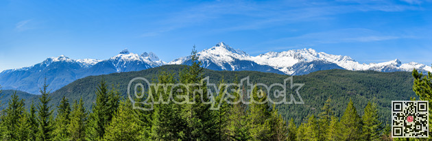 Scenic observation of picturesque views of Tantalus Lookout. Elevation 320m