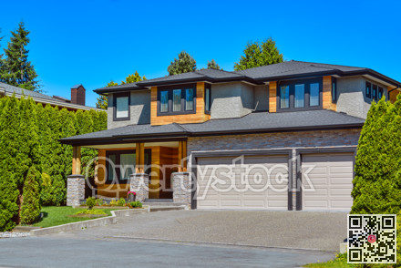 New comfortable residential house in suburban of Vancouver