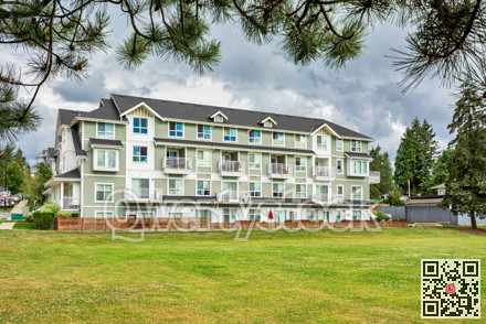 Modern Apartment Buildings in Vancouver, British Columbia, Canada